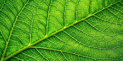 Close up of vibrant green leaf texture for background, Green, Leaf, Nature, Abstract, Texture, Close-up, Foliage