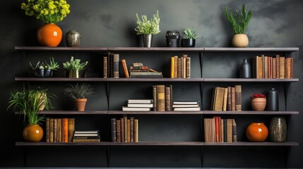 pile of various kinds of books in a bookshelf for world book day background