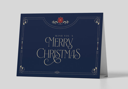 Christmas Table Tent Template