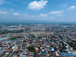 Obraz premium view of city,named yuncheng,shanxi