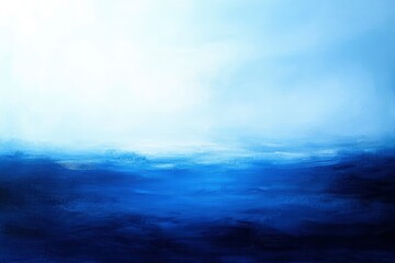 Gradient of blues, a mesmerizing background painting a serene canvas of soothing hues ,ai 
