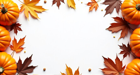 autumn leaves border