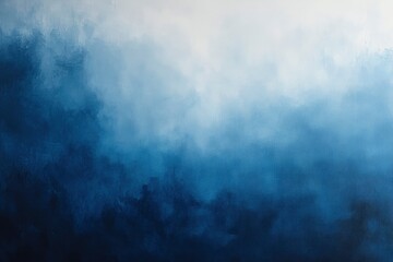 Gradient of blues, a mesmerizing background painting a serene canvas of soothing hues ,ai 