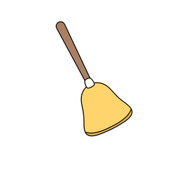 A yellow bell is shown in the image