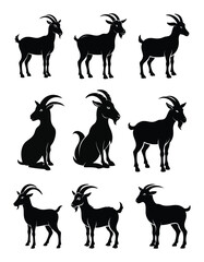 black Goat vector