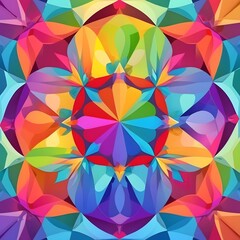 Symmetrical Kaleidoscope Harmony