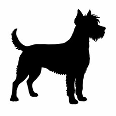 dog silhouette, dog vector art ,dog svg