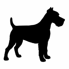 dog silhouette, dog vector art ,dog svg