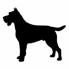 dog silhouette, dog vector art ,dog svg