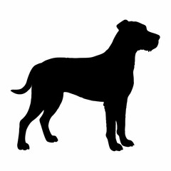 dog silhouette, dog vector art ,dog svg
