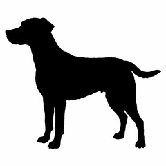 dog silhouette, dog vector art ,dog svg
