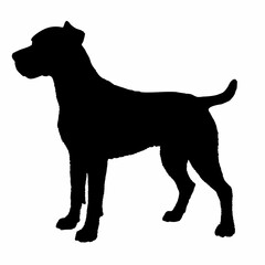 dog silhouette, dog vector art ,dog svg