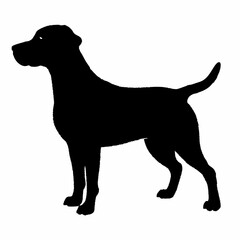 dog silhouette, dog vector art ,dog svg