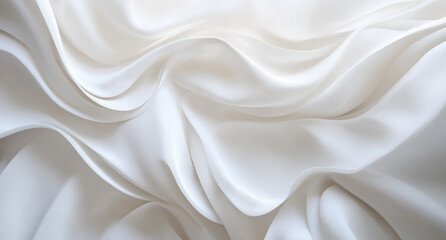 Obraz premium An abstract painting that is predominantly white in color with slight variations in texture and color tones.