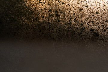 House window after raining background lonely or loneliness concept