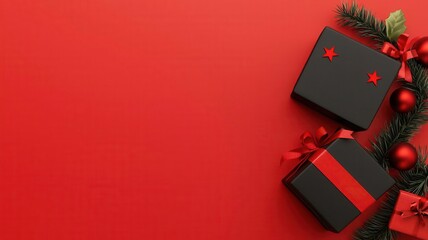 Obraz premium Bold Black Friday sale signage with countdown and limited-time offers, shopping excitement, 3D illustration