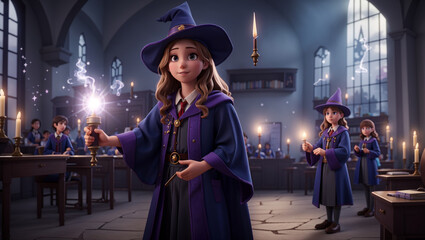 Obraz premium women in church