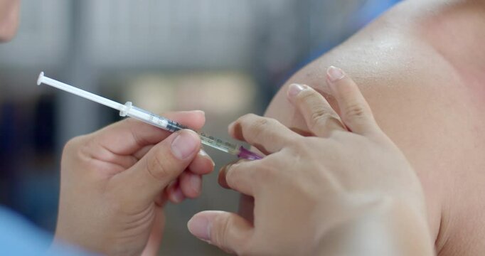 Testosterone injections in the shoulder.Increase Testosterone into the body through injections.Testosterone.