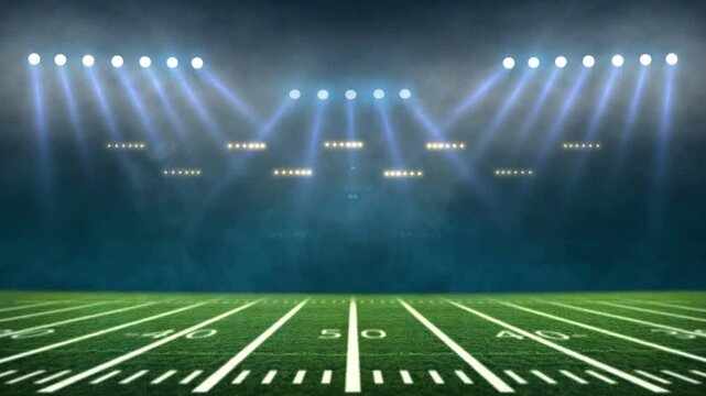 View of an american football stadium	