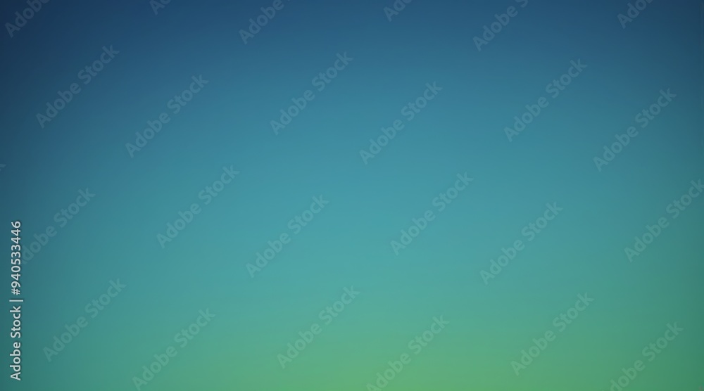 Aufkleber abstract gradient background with blue and green colors creating