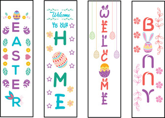 Easter Vibes Retro Easter Sublimation Vector Graphic Easter Sunday Design