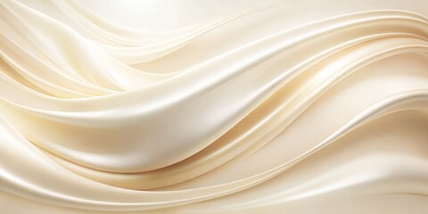 Luxurious Creamy Ivory Gradient Blurred Background Simple Elegance Emotional Intimacy