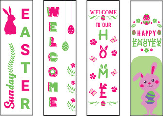 Easter Vibes Retro Easter Sublimation Vector Graphic Easter Sunday Design