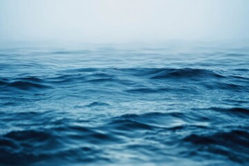 Surface of the ocean at dusk motion blur , ai