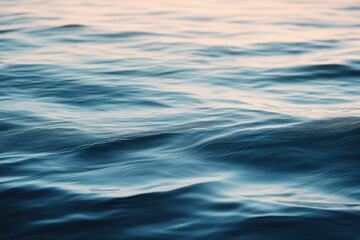 Surface of the ocean at dusk motion blur , ai
