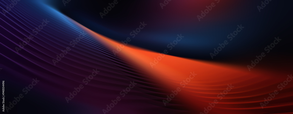 Wall mural abstract blurred design background