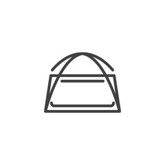 Play Mat line icon