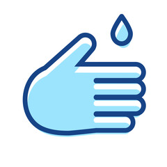 Hand washing and  hand sanitizer icon graphic design illustration