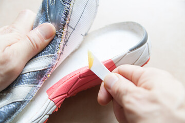 スニーカー修理