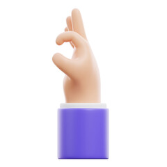 Hand Gesture 3D Icon