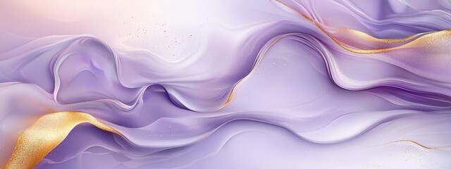 Obraz premium A tight shot of a purple-gold wallpaper against a plain white backdrop, featuring a golden line along its left edge