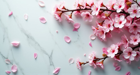 Fototapeta premium pink cherry blossoms