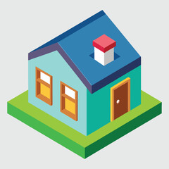 home isometric icon