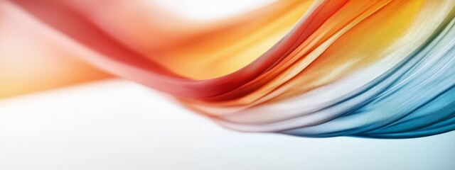 Fototapeta premium A tight shot of a multihued item with a hazy depiction of its upper portion