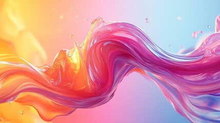 Explore the Mesmerizing World of Liquid Abstraction. Engage with vibrant and dynamic design elements