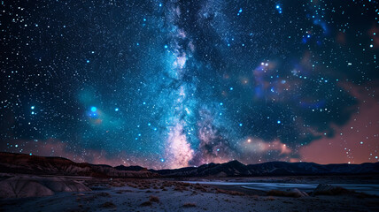 night sky with stars