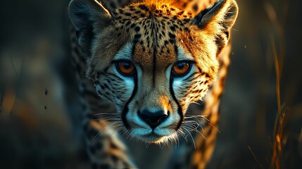 Predatory Prowess. Capturing the intensity and skill of predatory animals concept