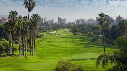 Fototapeta premium Park, Lima golf
