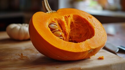 Delicious baked pumpkin