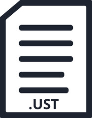 UST line document icon