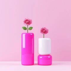 Visual representation of market differentiation, unique selling points, 3D illustration