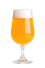 A refreshing glass of craft beer with a frothy head, perfect for any celebration or casual gathering.