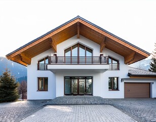 Modernes Schweizer Challe Villa