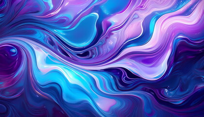 abstact paint color of blue and purple