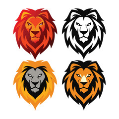Lion head logo