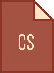 CS  File icon fill crisp corner